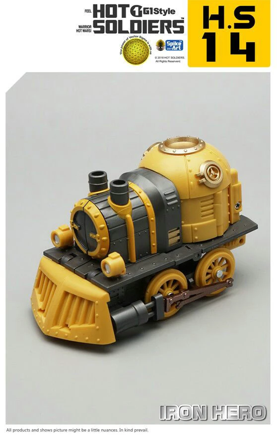 Mech Planet Hot Soldiers HS14 Iron Hero Bumblebee Hearts Of Steel 10 Mech Planet Hot Soldiers HS14 Iron Hero Bumblebee Hearts Of Steel - Image 8