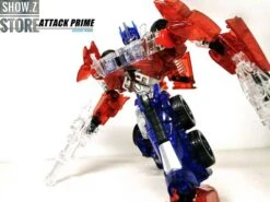 APC Toys APC-001 Attack Prime TFP Optimus Prime Clear Version W/ Black Wheels 36 APC Toys APC-001 Attack Prime TFP Optimus Prime Clear Version W/ Black Wheels -Toy Store 48319f67e9