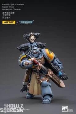 JoyToy Source 1/18 Warhammer 40K Space Wolves Bladeguard Veteran -Toy Store 4d9e285922