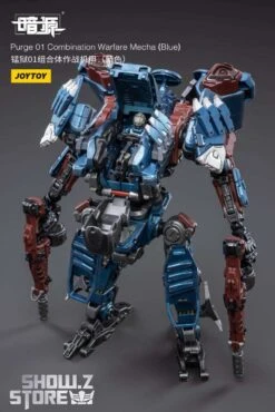 JoyToy Source 1/25 Purge 01 Combination Warfare Mecha Blue Version W/ Pilot -Toy Store 5077204e0a