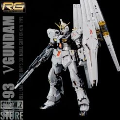 [SZ Custom] Bandai Custom RG 1/144 RX-93 Nu Gundam W/ Electroplated Chrome Painting -Toy Store 51c00b0132