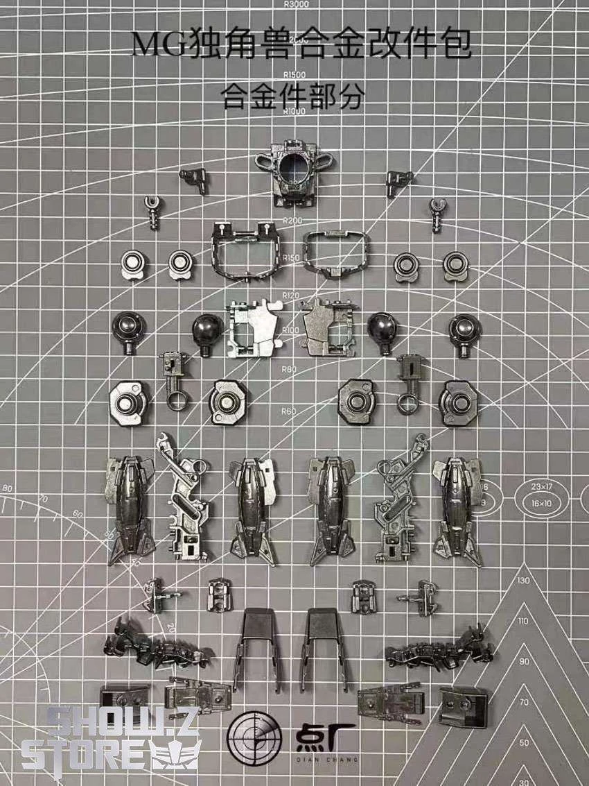 Point Factory Studio 1/100 Alloy Upgrade Kit For RX-0 Unicorn Gundam 03 Phenex 4 Point Factory Studio 1/100 Alloy Upgrade Kit For RX-0 Unicorn Gundam 03 Phenex - Image 2