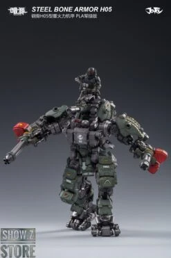 JoyToy Source 1/25 H05 Steel Bone Attack Mecha Military Green Color W/ Pilot 22 JoyToy Source 1/25 H05 Steel Bone Attack Mecha Military Green Color W/ Pilot -Toy Store 526031a08e