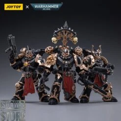 JoyToy Source 1/18 Warhammer 40K Chaos Space Marines Black Legion Warband Set Of 3 -Toy Store 54666309fd