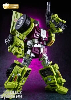 Jinbao DF03 Builder.D Devastator Green Version Set Of 6 Oversized Version -Toy Store 54691116c0