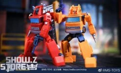 Magic Square MS-B01A Architect Inferno & MS-B02A Fire Extinguisher Grapple Metallic Color Version Set Of 2 -Toy Store 584e8a71c2