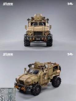 JoyToy Source 1/18 War Stars Crazy Armed SUV Desert Version -Toy Store 5969649d30