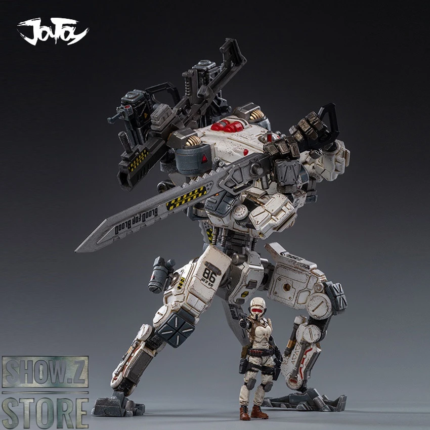 JoyToy Source 1/24 God Of War 86 Mecha W/ Pilot White Version 8 JoyToy Source 1/24 God Of War 86 Mecha W/ Pilot White Version - Image 6