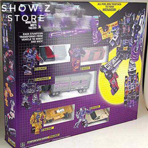 4th Party G1 Menasor Stunticons 5 Figures Set 3 4th Party G1 Menasor Stunticons 5 Figures Set