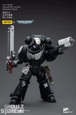 JoyToy Source 1/18 Warhammer 40K Iron Hands Intercessors Sergeant Kalock 14 JoyToy Source 1/18 Warhammer 40K Iron Hands Intercessors Sergeant Kalock -Toy Store 614b1db5ef