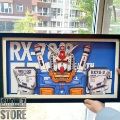 ChenFu Studio RX-78-2 Gundam 3D Wall Art Decoration Picture -Toy Store 61b0a83ae0