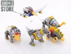 DX9 Toys War In Pocket Dinobots Set Of 5 (X18 Bumper, X19 Quaker, X20 Skyer, X21 Thorner, X22 Rager) -Toy Store 62c0414b9e