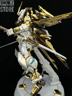 [SZ Custom] Nillson Work 1/60 MBF-P02 Gundam Astray Gold Frame W/ Electroplated Chrome Painting -Toy Store 676a500192