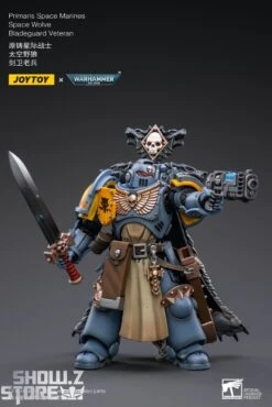 JoyToy Source 1/18 Warhammer 40K Space Wolves Bladeguard Veteran -Toy Store 67a6411143