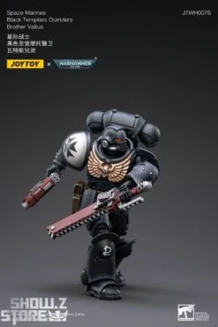 JoyToy Source 1/18 Warhammer 40K Space Marines Black Templars Outriders Brother Valtus 17 JoyToy Source 1/18 Warhammer 40K Space Marines Black Templars Outriders Brother Valtus -Toy Store 687a0aa585