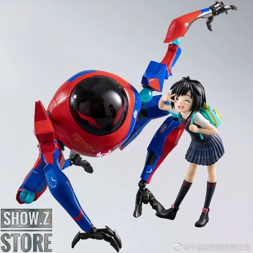 Sentinel Toys Spider-Man: Into The Spider-Verse Peni Parker & SP//DR Set Of 2 3 Sentinel Toys Spider-Man: Into The Spider-Verse Peni Parker & SP//DR Set Of 2