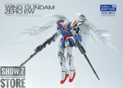 Navigator Toys Pre-Painted & Pre-Assembled Bandai XXXG-00W0 Wing Gundam Zero EW Ver.Ka -Toy Store 6a66183a9d