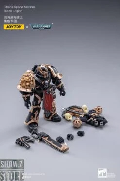JoyToy Source 1/18 Warhammer 40K Chaos Space Marines Black Legion Warband Set Of 3 -Toy Store 6b52e0320f