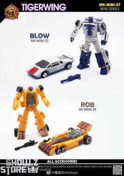 MHZ Toys MINI-07 Tigerwing Menasor Combiner Set Of 5 Oversized Version -Toy Store 6b8b6f4d2b