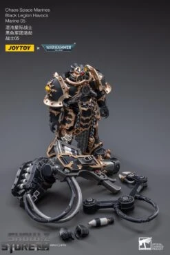 JoyToy Source 1/18 Warhammer 40K Chaos Space Marine Black Legion Havocs Marine 05 -Toy Store 6bfda3b2bb