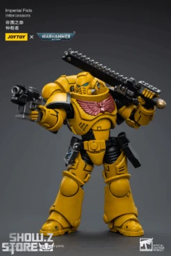 JoyToy Source 1/18 Warhammer 40K Imperial Fists Intercessors -Toy Store 6c02418c88