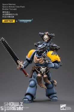 JoyToy Source 1/18 Warhammer 40K Space Wolves Claw Pack Brother Torrvald -Toy Store 6f553981ee