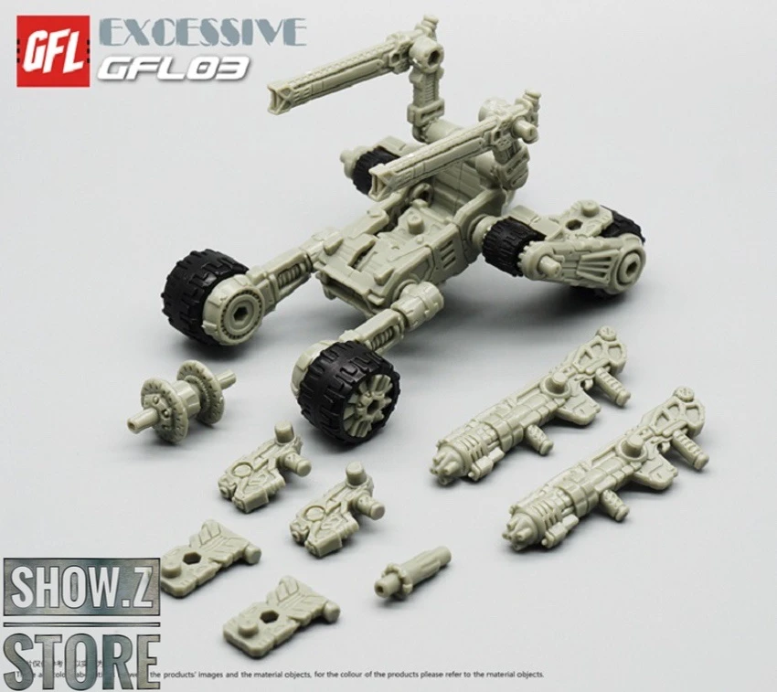 MechFansToys GFL03F & GFL03D Excessive Diaclone Series Power Suit Set Of 2 6 MechFansToys GFL03F & GFL03D Excessive Diaclone Series Power Suit Set Of 2 - Image 4