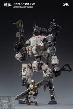 JoyToy Source 1/24 God Of War 86 Mecha W/ Pilot White Version 28 JoyToy Source 1/24 God Of War 86 Mecha W/ Pilot White Version -Toy Store 71b781e094