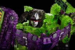 Toyworld TW-C07C Constructor Devastator Clear Version Full Set Of 6 Figures TW-07C Clear Constructor -Toy Store 726937a43c