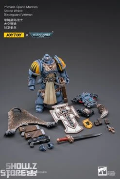 JoyToy Source 1/18 Warhammer 40K Space Wolves Bladeguard Veteran -Toy Store 72d05b34f5