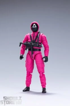 Red Suit 1/18 Red Clothes Man Circular, Triangle & Square Set Of 3 -Toy Store 72fb880c48