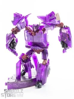 4th Party AC-03B TFP Cliffjumper Transparent Purple Version W/ Crystal Display Base -Toy Store 730aac5f77