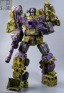 [Express Shipping] ToyWorld TW-C07G Constructor Devastator Old Green Battle Damage Version Set Of 6 -Toy Store 75a7e5d1c1