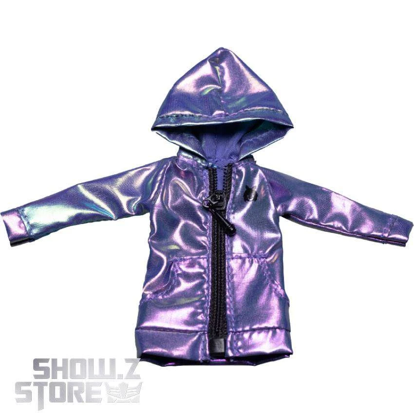 Snail Shell Dazzling Blue & Purple Cloth Coat For 1/10 & 1/12 Mecha Girl 5 Snail Shell Dazzling Blue & Purple Cloth Coat For 1/10 & 1/12 Mecha Girl - Image 3