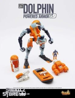 Forging Soul 1/60 AGS-29 Powered Armor Series Grey Dolphin -Toy Store 76091e455c