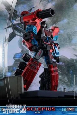 Planet X PX-08 Asclepius Perceptor Metallic Red Version -Toy Store 768b11f8b1