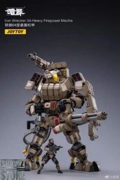 JoyToy Source 1/24 Iron Wrecker 04 Heavy Firepower Mecha W/ Pilot -Toy Store 76bef4c978