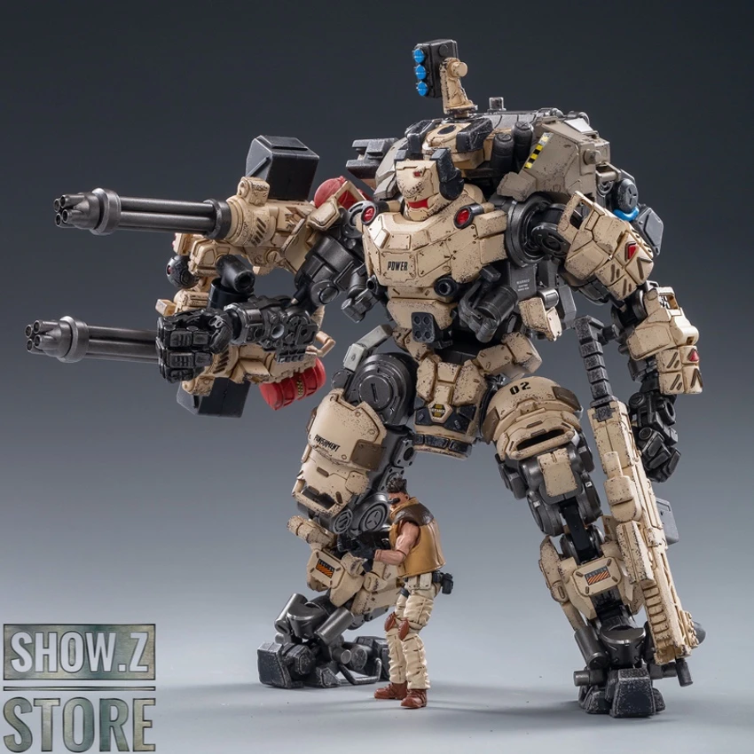 JoyToy Dark Source 1/25 Steel Bone Armour Desert Brown Color W/ Pilot 4 JoyToy Dark Source 1/25 Steel Bone Armour Desert Brown Color W/ Pilot - Image 2