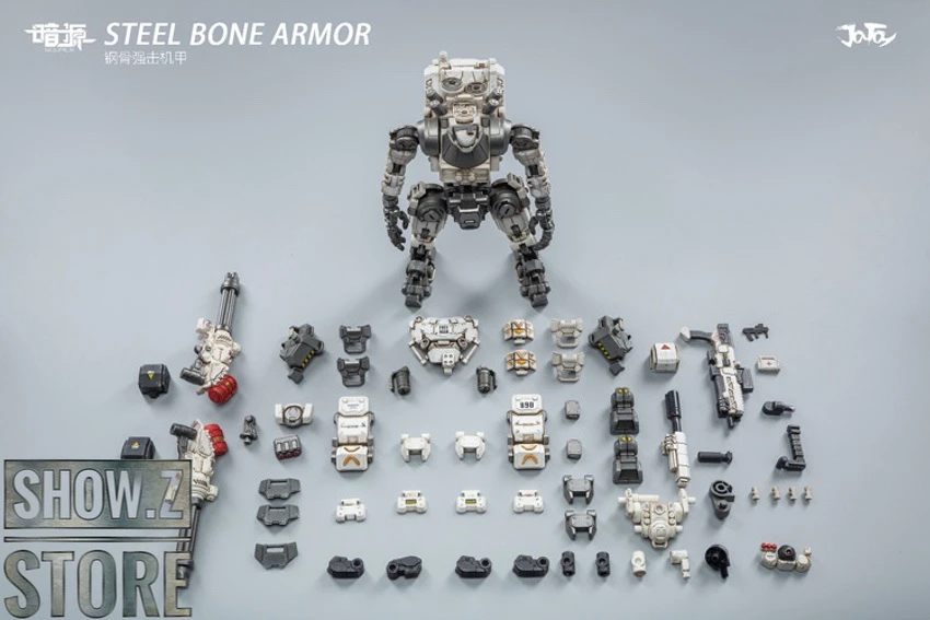 JoyToy Source 1/25 Steel Bone Armor White Color W/ 2nd Pilot 19 JoyToy Source 1/25 Steel Bone Armor White Color W/ 2nd Pilot - Image 17
