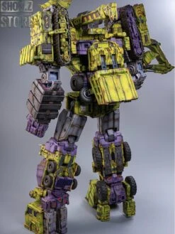 [Express Shipping] ToyWorld TW-C07G Constructor Devastator Old Green Battle Damage Version Set Of 6 -Toy Store 79ec917715