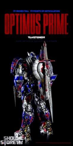 Threezero & Hasbro 3Z0384 The Last Knight Optimus Prime Deluxe Version -Toy Store 7aee155de8
