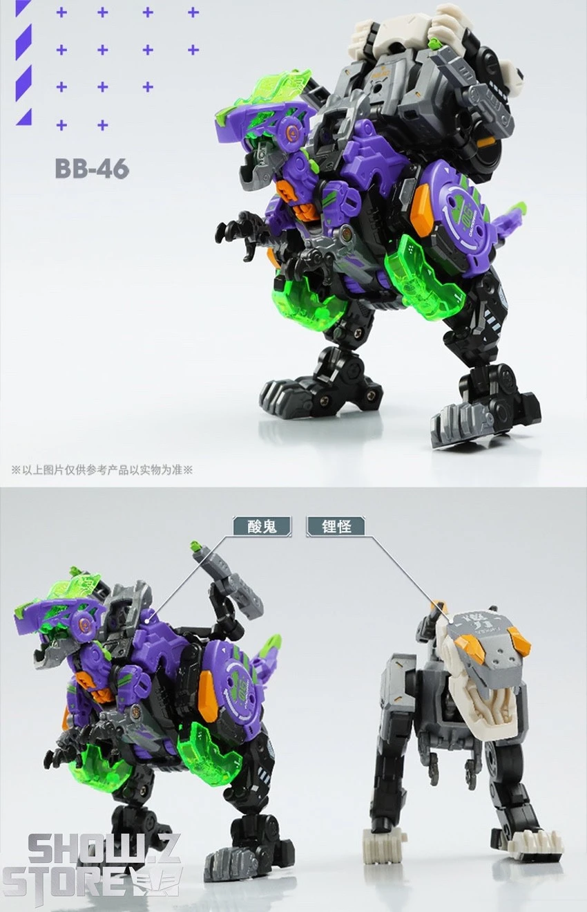 52 Toys BeastBox BB-46 Acidghost & BB-02LM Lithiumon Set Of 2 10 52 Toys BeastBox BB-46 Acidghost & BB-02LM Lithiumon Set Of 2 - Image 8