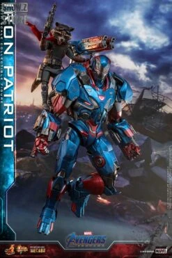 Hot Toys HotToys HT MMS547D34 1/6 Avengers: Endgame Iron Patriot Iron Man Collectible Figure -Toy Store 7cd7b6d876