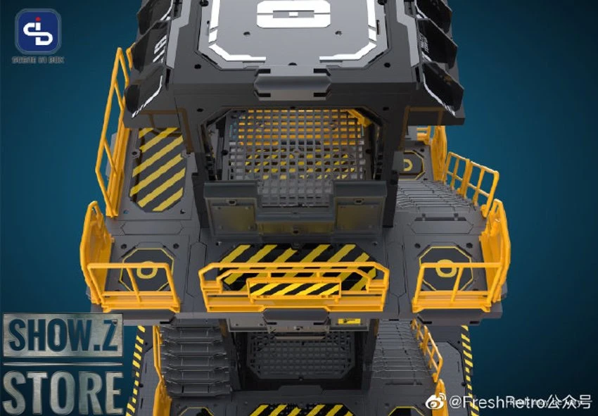 FreshRetro 1/18 1/24 SIB01 Scene In Box Watchtower Model Kit 8 FreshRetro 1/18 1/24 SIB01 Scene In Box Watchtower Model Kit - Image 6