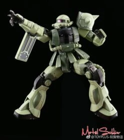 Metal Soldier 1/100 MS01 ZAKUII MS-01 MS-06 ZAKU2 Green Chogokin Metal Build -Toy Store 7edc33c2a4