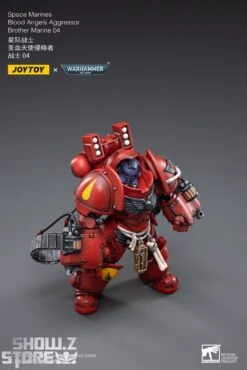 JoyToy Source 1/18 Warhammer 40K Blood Angels Intercessors Brother Marine 04 -Toy Store 80dd33c072