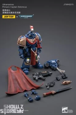 JoyToy Source 1/18 Warhammer 40K Ultramarines Primaris Captain Sidonicus -Toy Store 8110290fd6