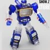 Mech Planet Hot Soldiers HS03H Mini Soundwave Clear Version -Toy Store 81896eaccf