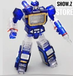 Mech Planet Hot Soldiers HS03H Mini Soundwave Clear Version