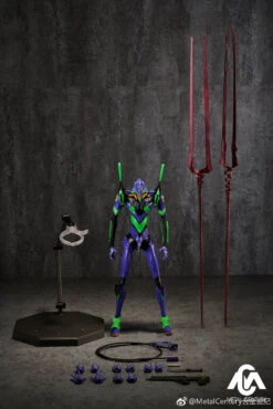 MetalCentury MC-101 Neon Genesis Evangelion Unit 001 Eva Initial Machine Metal Build Style -Toy Store 84f3804420
